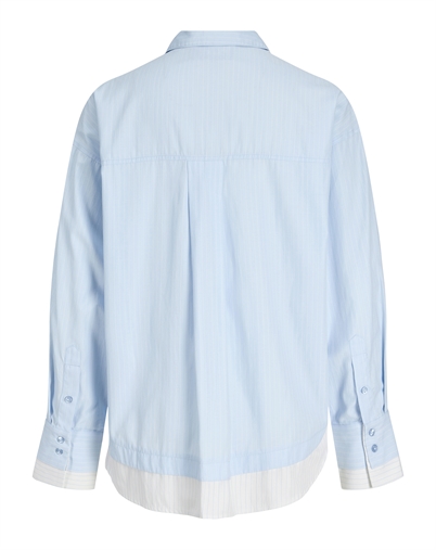 JJXX - JXCaro Poplin Bouble Skjorte - Skyway